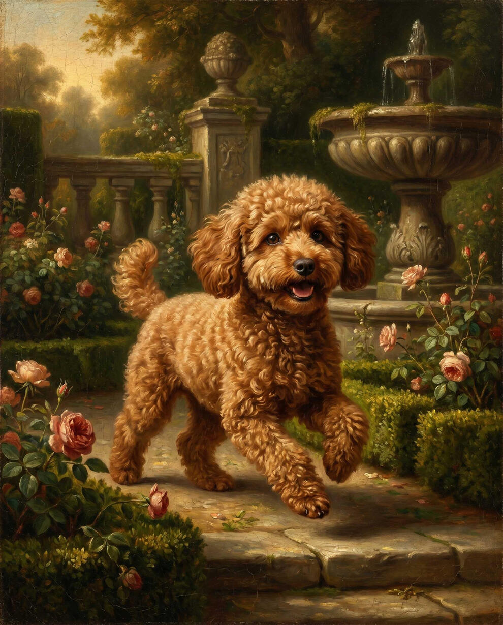 Pet in Garden