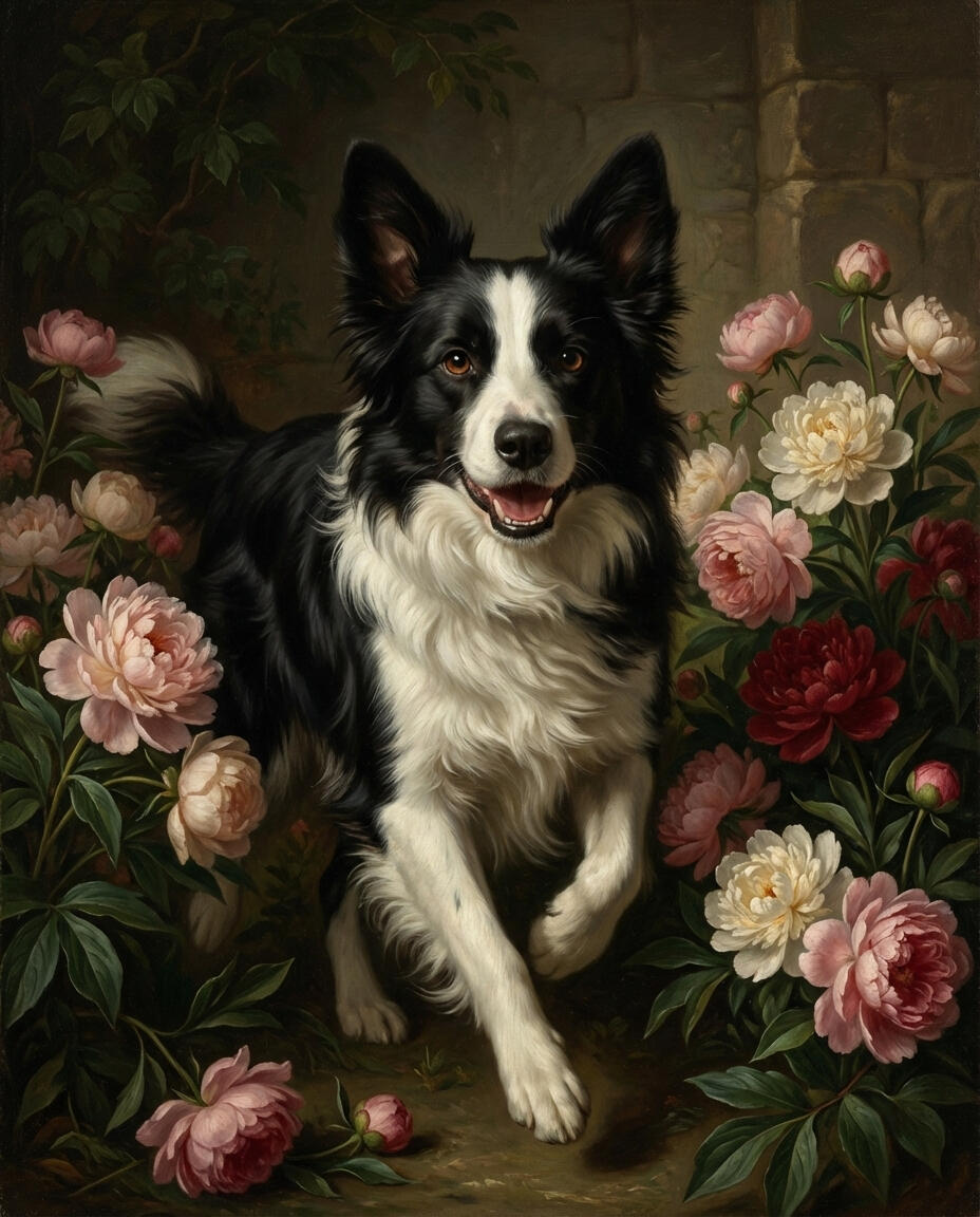 Pet in Garden